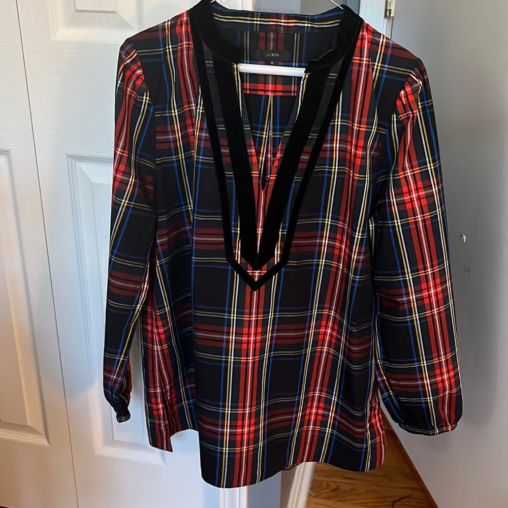 J. Crew tunic top-medium